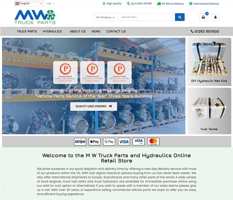 MW Truck Parts Ltd